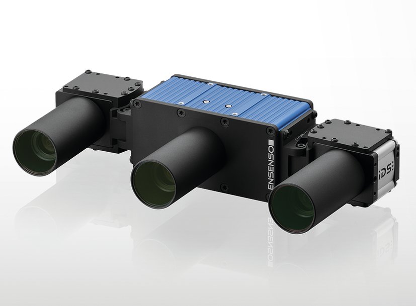 Calcul automatique de nuages de points 3D par la caméra de vision robotique IDS Development Systems